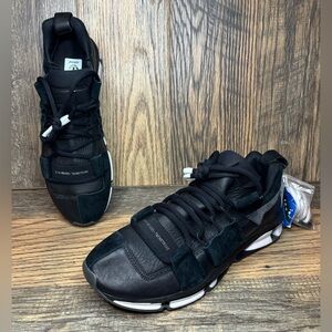 NEW adidas Twinstrike Sneakers ADV Stretch Leather Core Black Men Size 12 B28015